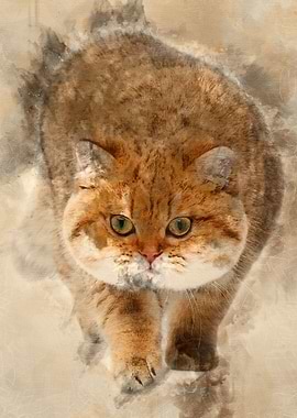 Golden shaded British shor