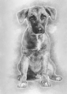 Mixedbreed dog 7 months