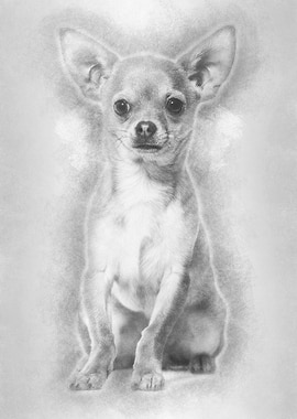 Chihuahua dog 6 months old