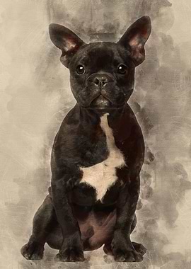 French bulldog puppy 5 mon