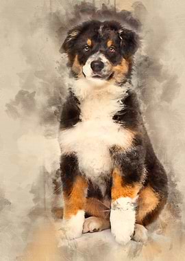 Australian Shepherd 3 mont