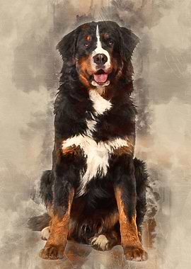 Bernese Mountain Dog 10 mo