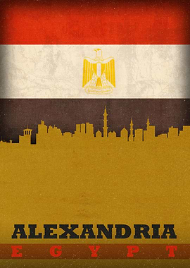 Alexandria Egypt Skyline