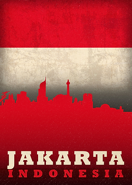 Jakarta Indonesia Skyline