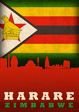 Harare Zimbabwe Skyline