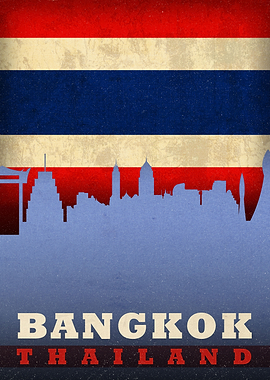 Bangkok Thailand Skyline