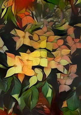 Abstract Portland Flowers