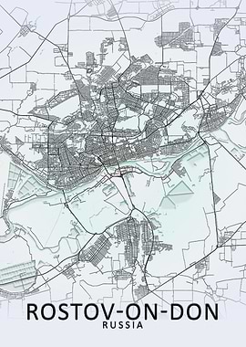 RostovonDon White City Map