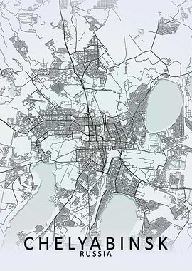 Chelyabinsk White City Map