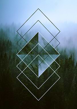 Mist Over The Dolomites