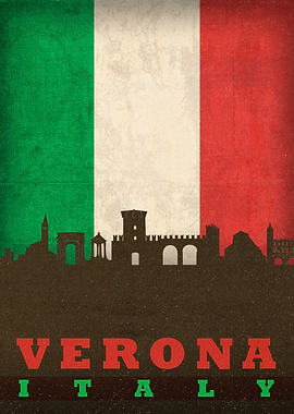 Verona Italy Skyline