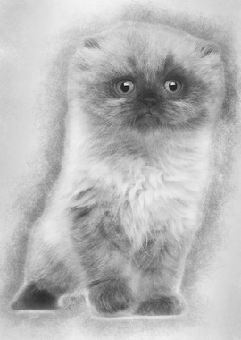 Portrait of Highland fold