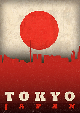 Tokyo Japan City Skyline