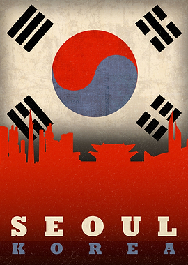 Seoul South Korea Skyline