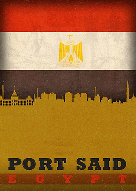 Port Said Egypt Skyline