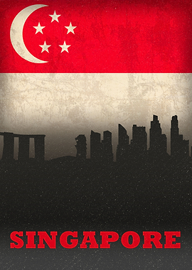 Singapore City Skyline