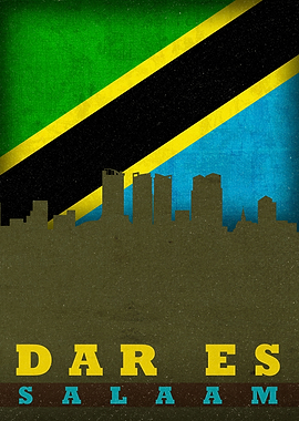 Dar Es Salaam City Skyline