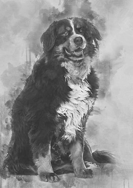 Bernese Mountain Dog 9 ye