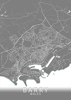 Barry Grey City Map