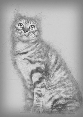 Kurilian Bobtail cat 1 yea