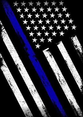 Thin Blue Flag