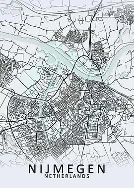 Nijmegen White City Map