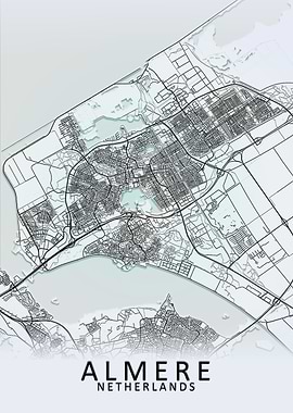 Almere White City Map