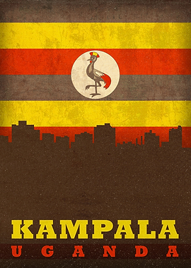 Kampala Uganda Skyline