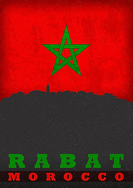 Rabat Morocco City Skyline
