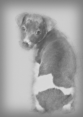 Italian Greyhound puppy si