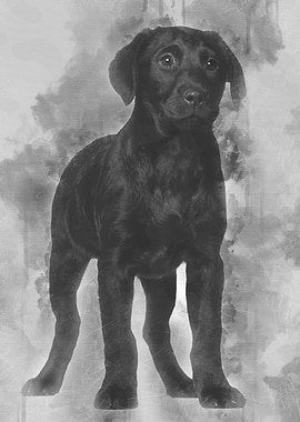 Labrador puppy 3 months ol