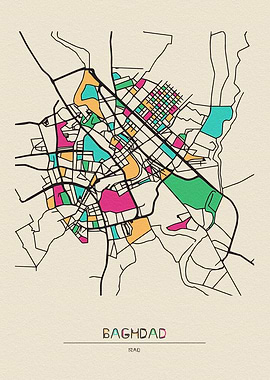 Baghdad Map