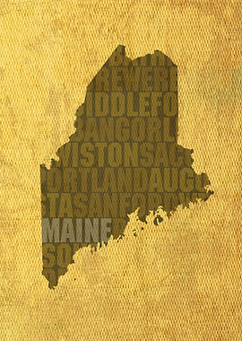 Maine State Words