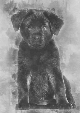 Mixedbreed dog 2 months