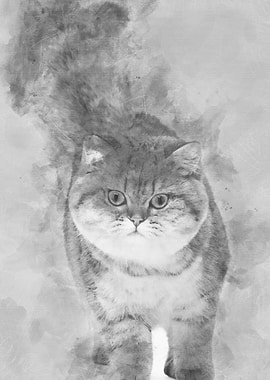 Golden shaded British shor