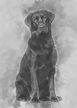 Labrador Retriever dog 8 m