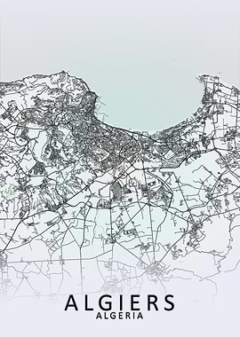 Algiers White City Map
