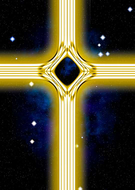 Golden energy cross