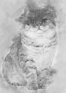 Golden shaded British shor