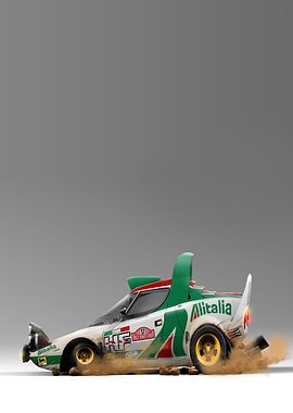 Lancia Stratos Caricature