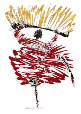 Flamenco dancer esoflowizm