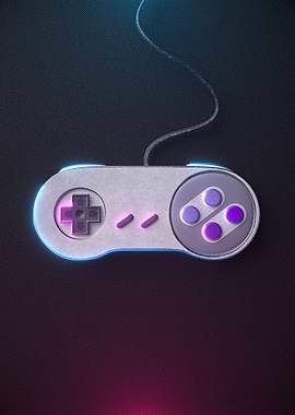 3D A SNES controller