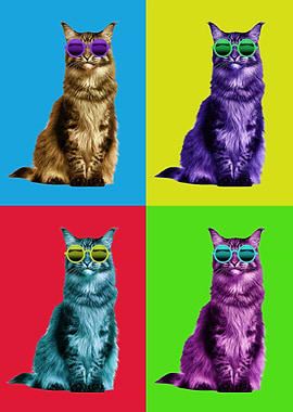 Pop culture Retro Cat