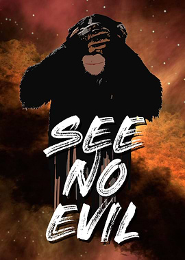 See no evil Monkey