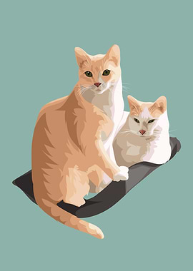 A Pair Of Cats