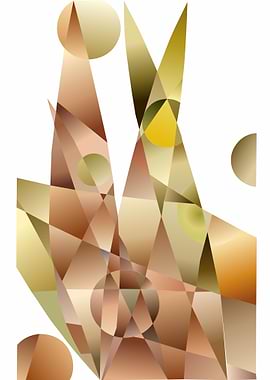 landscape geometric vector