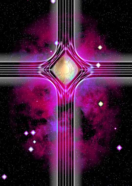 Purple cross