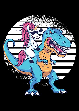 Unicorn and Dinosaur
