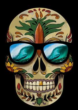 Sugar Surf Skull