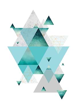 Turquoise Geo